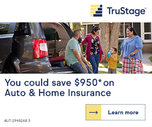 You could save $950* on auto & home insurance.